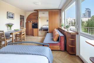 Апартаменты Sleepy3city with Sea View Гдыня Стандартные апартаменты-8