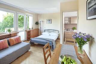 Апартаменты Sleepy3city with Sea View Гдыня Стандартные апартаменты-9